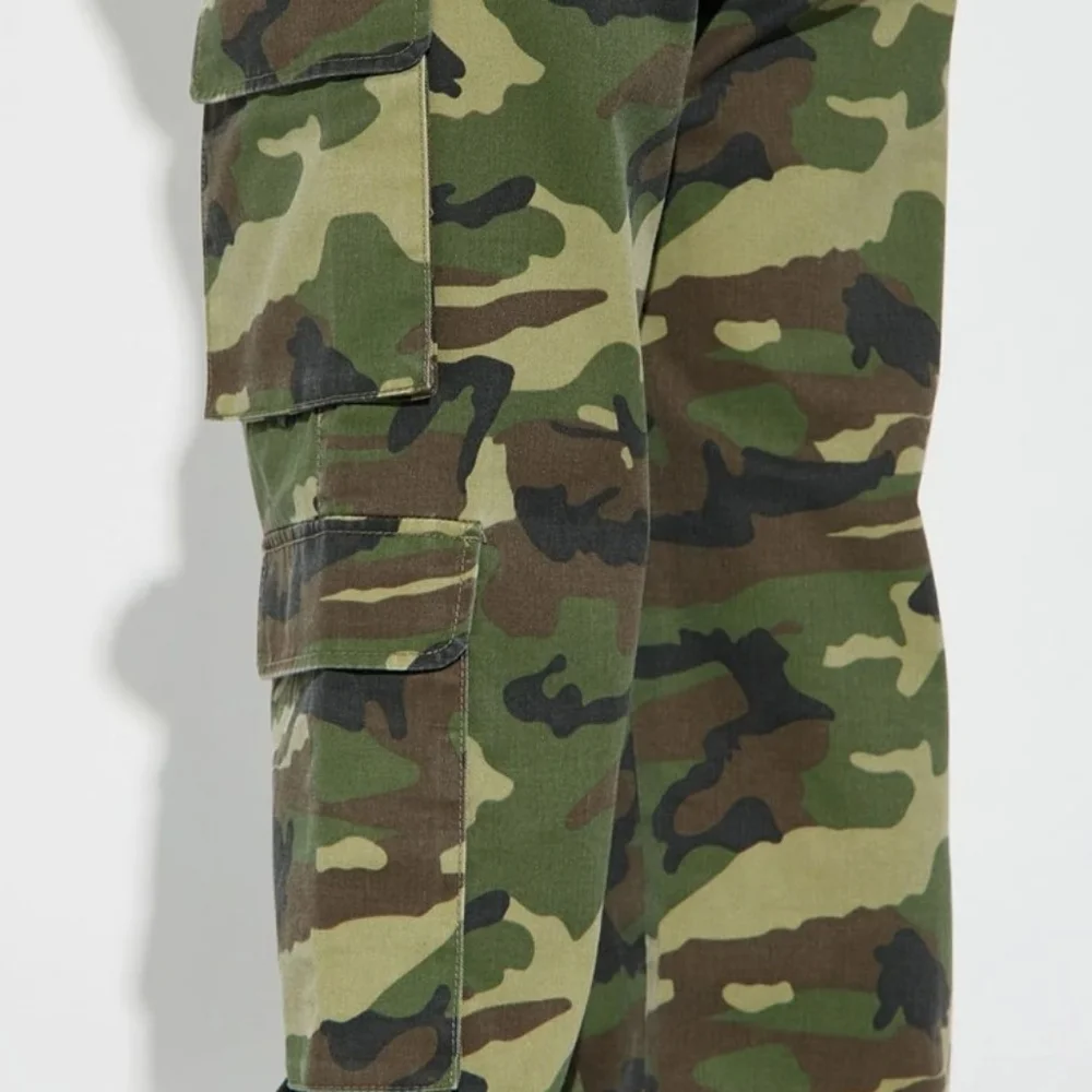 Womans Camouflage Cargo Pants Size M - Picture 7 of 7